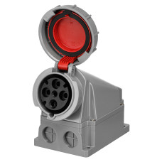 Настенная розетка IDE 3P+E 380V 63A, IP67 (2871)