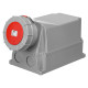 Розетка настінна 3P+E 380V 125A, IP67, IDE (3875)