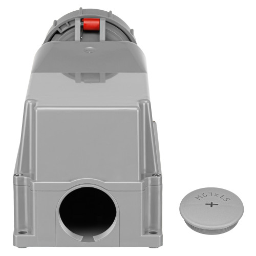 Розетка настінна 3P+E 380V 125A, IP67, IDE (3875)