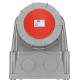 Розетка настінна 3P+E 380V 125A, IP67, IDE (3875)