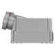 Розетка настінна 3P+E 380V 125A, IP67, IDE (3875)