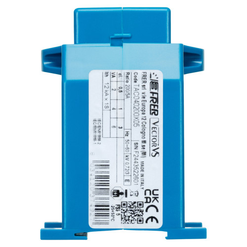 Трансформатор струму 40х10 200/5А (0,5=2VA) Frer (TAC040200X05)