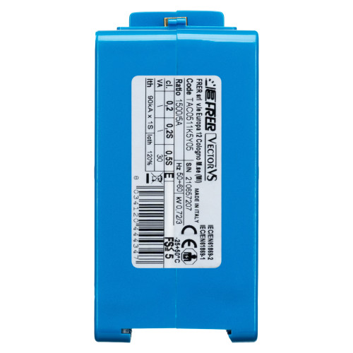 Трансформатор тока высокоточный 50x18 1500/5A (0,5S=30VA) Frer (TAC0511K5Y05)