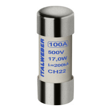 Запобіжник 22х58 100А аR CH22 500В ITALWEBER (1462100)