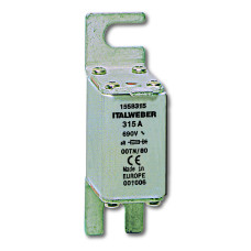 1558125 запобіжник ножевий TN/80 NH-00 125A 690V gR/aR