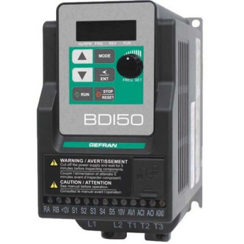 BDI50-2007-KBX-4-N перетворювач частоти 0,75 квт, 3 x 400VAC - 480VAC BDI50-2007-KBX-4-N перетворювач частоти 0,75 квт, 3 x 400VAC - 480VAC