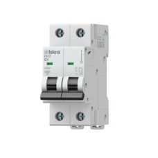 Модульний автоматичний вимикач ISKRA RI72 2P C16A 10кА