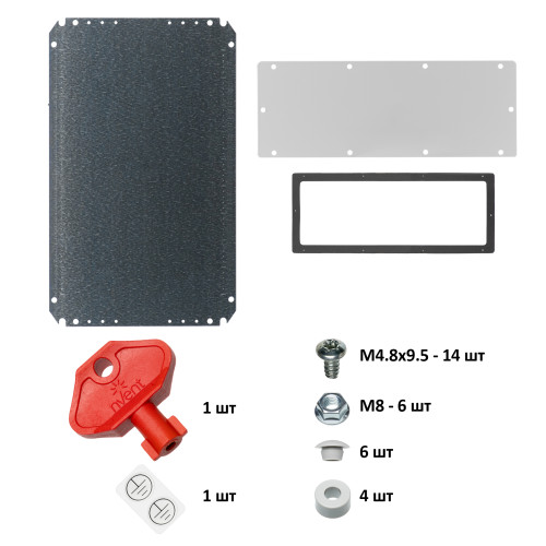 MAS0604030R5 навісна шафа 600х400х300 з монтажною платою