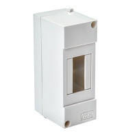 BT2 коробка родподільча 130x50x64мм, 1x2 DIN, IP40, IDE