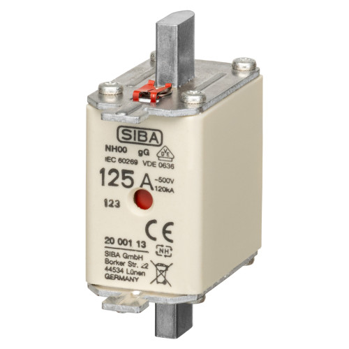 S20 001 13.125 запобіжник gG NH00 125A 500V