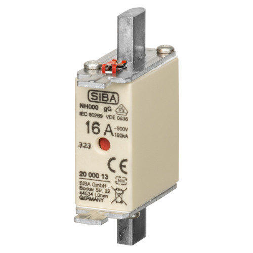 S20 000 13.16 запобіжник gG NH000 16A