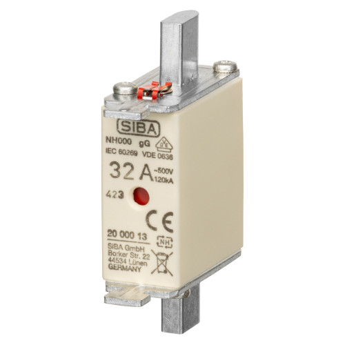 S20 000 13.32 запобіжник gG NH000 32A