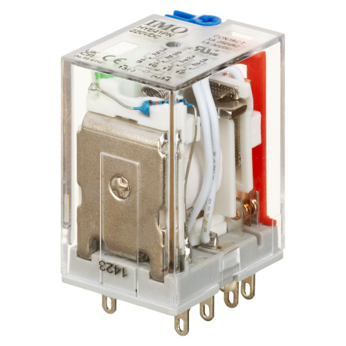 HYE41PN220DC проміжне реле 4PCO, 220V DC 5A, LED\тест