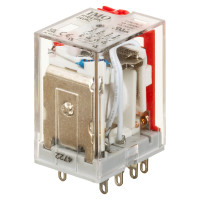 HYE41PN24AC проміжне реле 4PCO, 5A, 24VаC, LED\тест