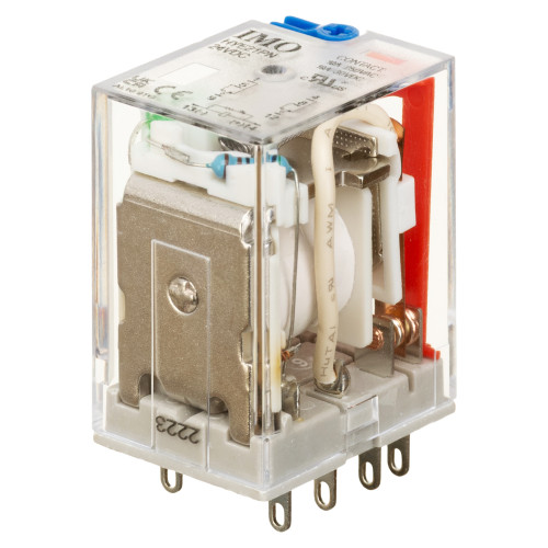 HYE21PN24DC проміжне реле 2PCO, 10A, 24VDC, LED\тест