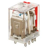 HYE21PN24AC проміжне реле 2PCO, 10A, 24VаC, LED\тест