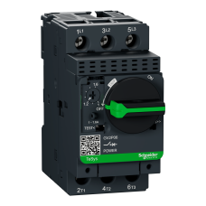 GV2P06 авт.вимикач з комб.розчіп.1-1,6