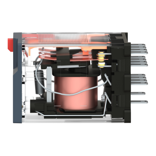 RXM4AB2B7 реле мініатюрне,4CO,світлодіод,~24в