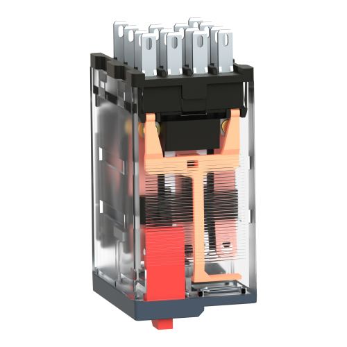 RXM4AB2B7 реле мініатюрне,4CO,світлодіод,~24в