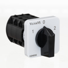 Кулачковий перемикач GC 16A 3P схема 53 (1-0-2)