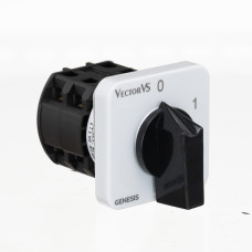 Кулачковий перемикач GC 40A 4P схема 92 (0-1)