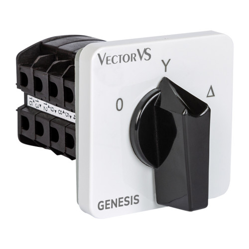 Кулачковий перемикач GC 16A схема 12 (0-Y-Δ)